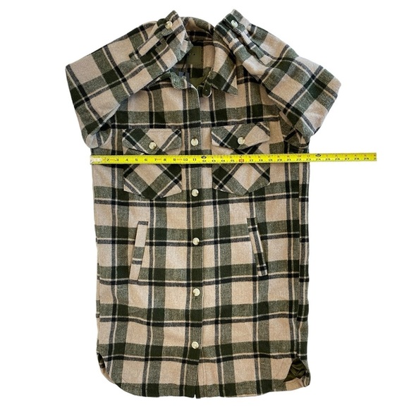 Blank NYC Plaid Long Shacket in Perfect Timing - Picture 9 of 10